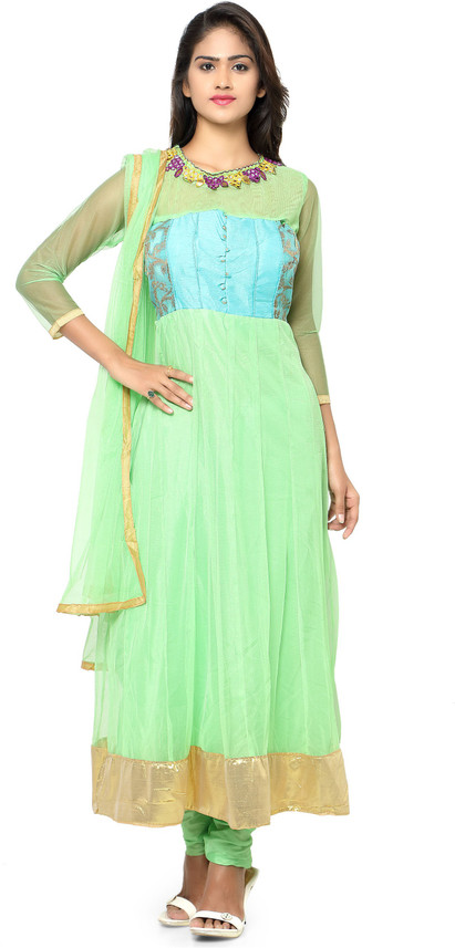 cotton frock suit flipkart