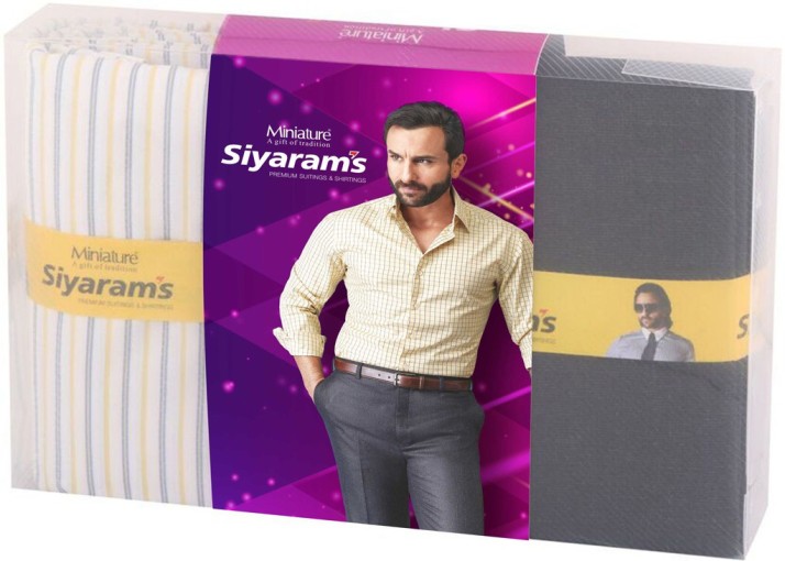 siyaram shirt pant set price