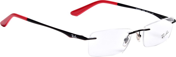 ray ban rimless spectacles