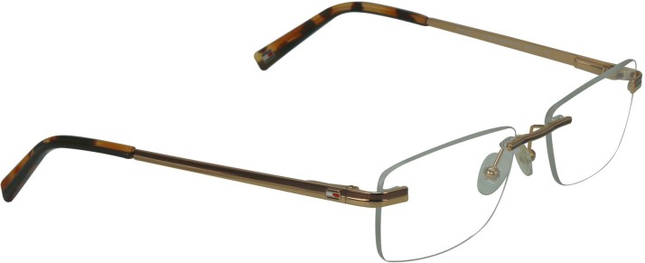 tommy hilfiger rimless glasses