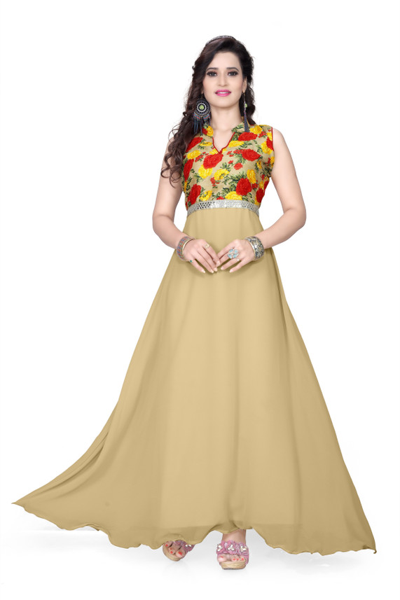 flipkart evening gowns