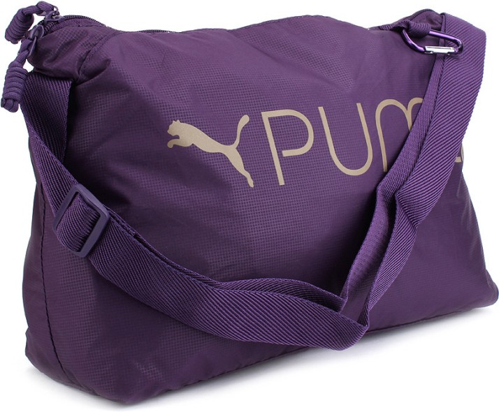 puma shoulder bag purple