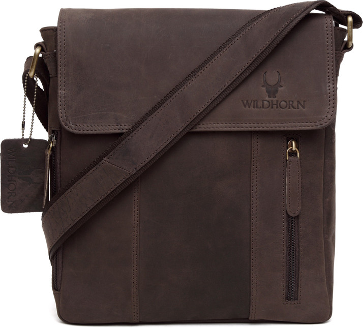 wildhorn leather messenger bag