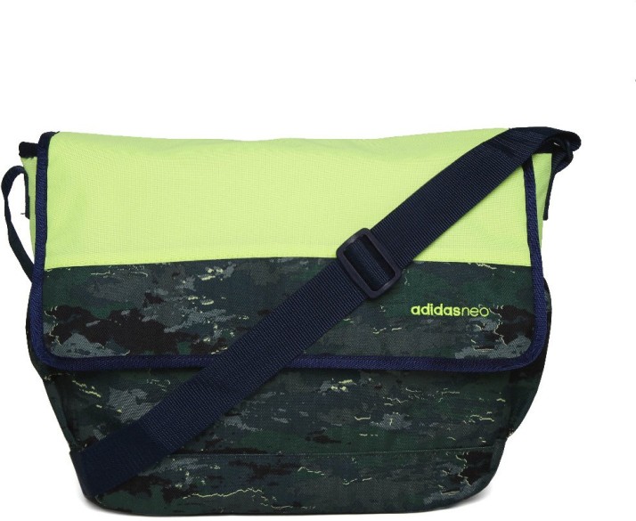 adidas messenger bag green