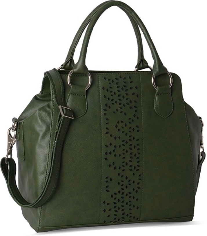 baggit olive green handbag