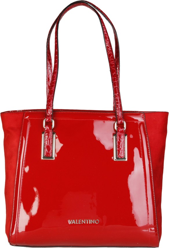 mario valentino red shoulder bag