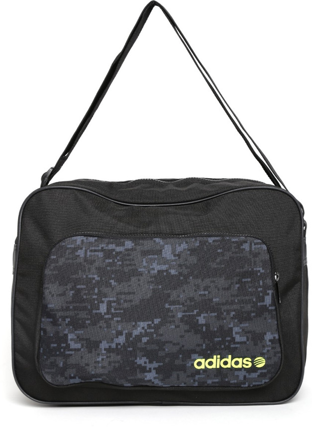 Buy ADIDAS NEO Men Black Messenger Bag 