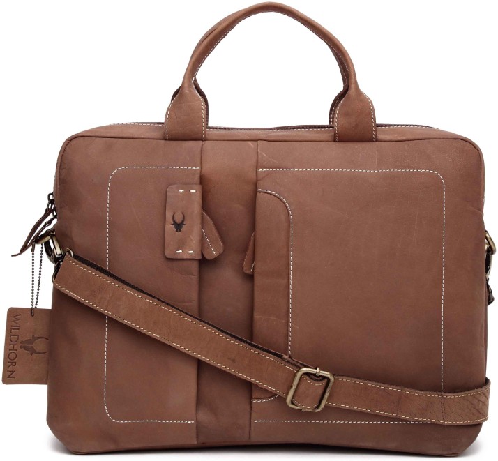 wildhorn leather messenger bag