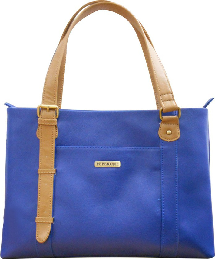 Buy PEPERONE Women Blue Shoulder Bag 
