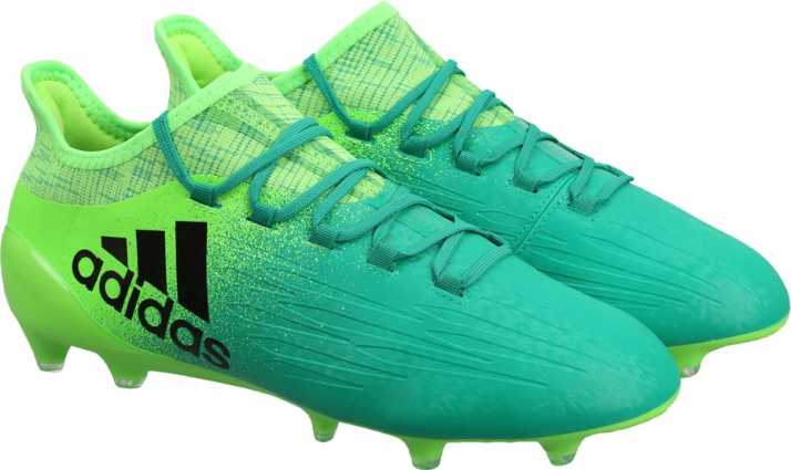Adidas X 16 1 Fg Football Shoes For Men Buy Sgreen Cblack Corgrn