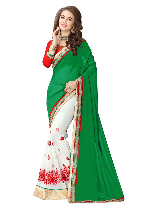 flipkart half sarees