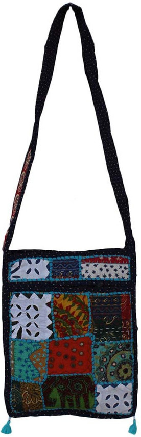patchwork sling bag
