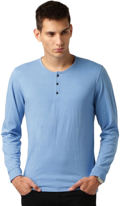 henley neck shirt