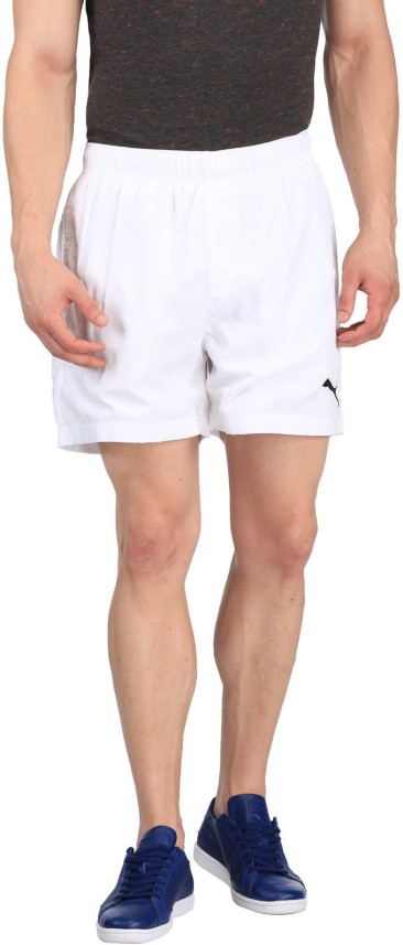 puma solid men's basic shorts