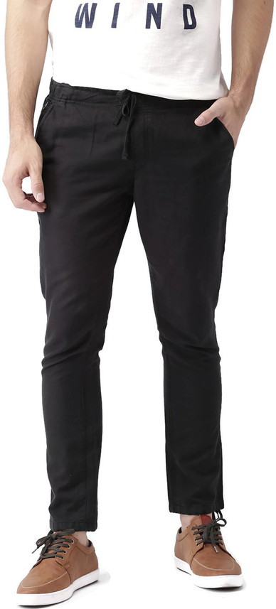 Mast \u0026 Harbour Regular Fit Men Black 