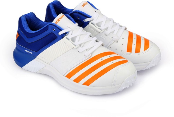 adidas adipower vector cricket shoes blue