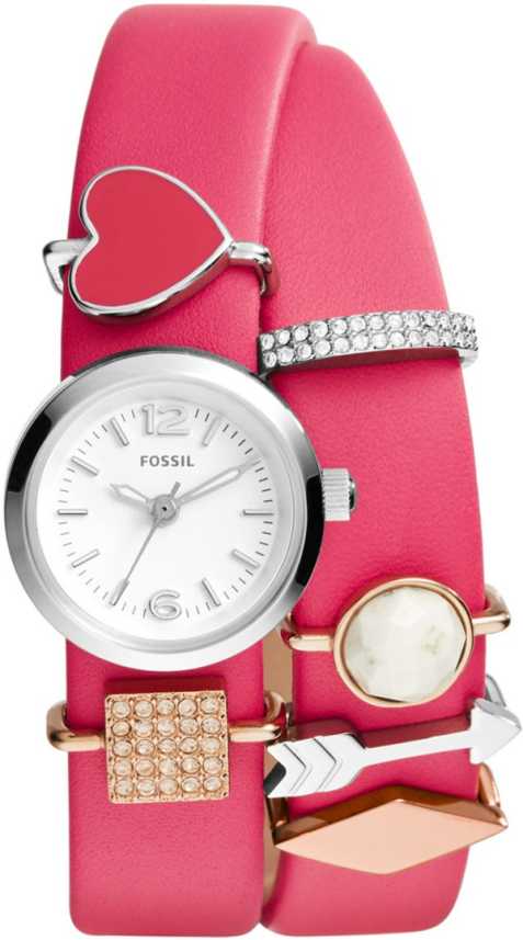 Fossil Es3964set Georgia Collectable Charm Wrap Analog Watch For Women Buy Fossil Es3964set Georgia Collectable Charm Wrap Analog Watch For Women Es3964set Online At Best Prices In India Flipkart Com