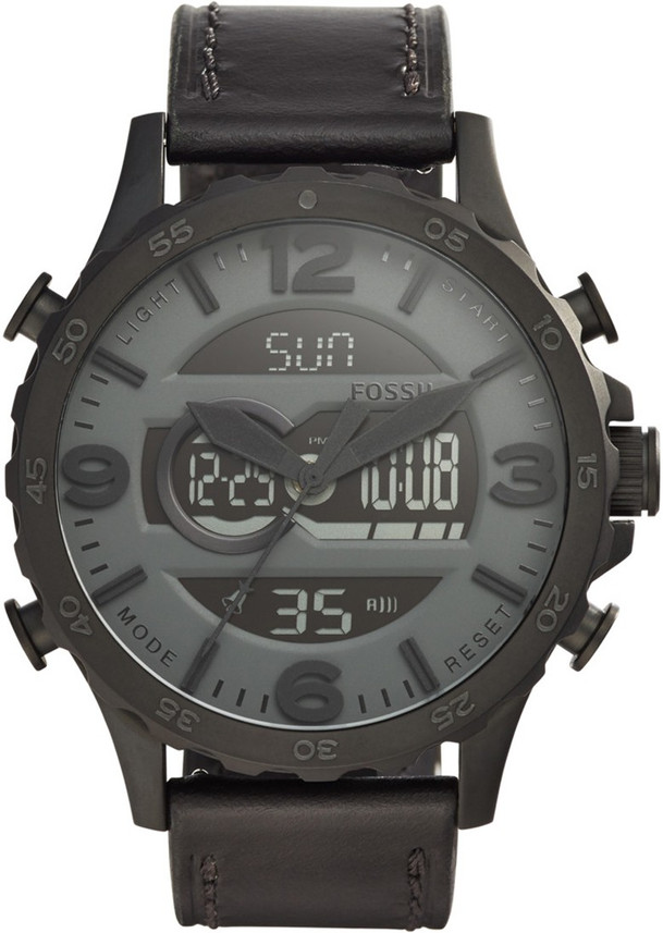 fossil analog digital watches for mens