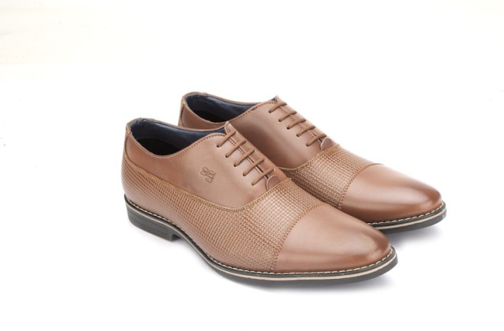 peter england leather shoes