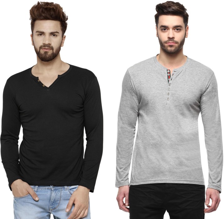 henley t shirts flipkart