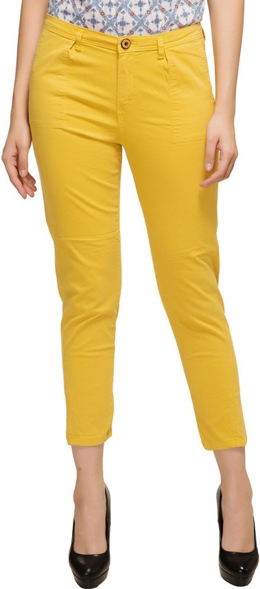 yellow jeans for ladies