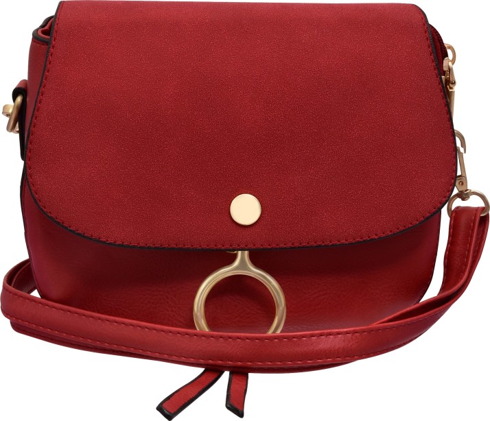 Bags Crossbody bags abro Crossbody bag red elegant 