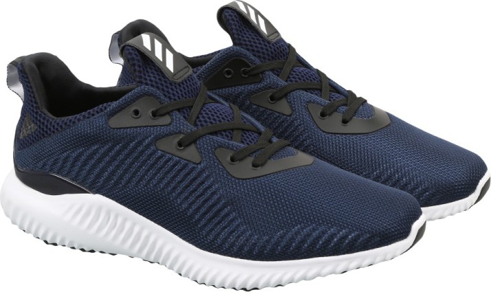 adidas alphabounce navy running shoes