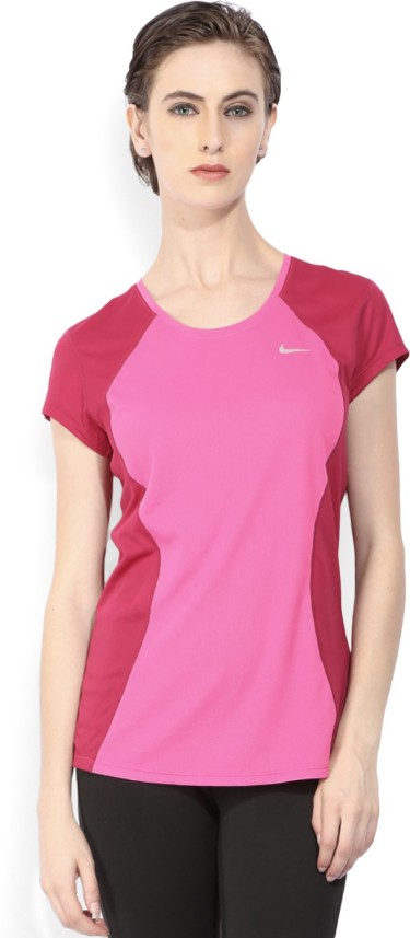 womens hot pink nike shirt