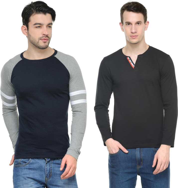 henley t shirts flipkart