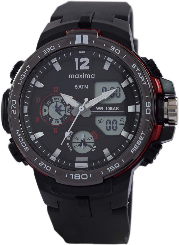 maxima analog digital watch price