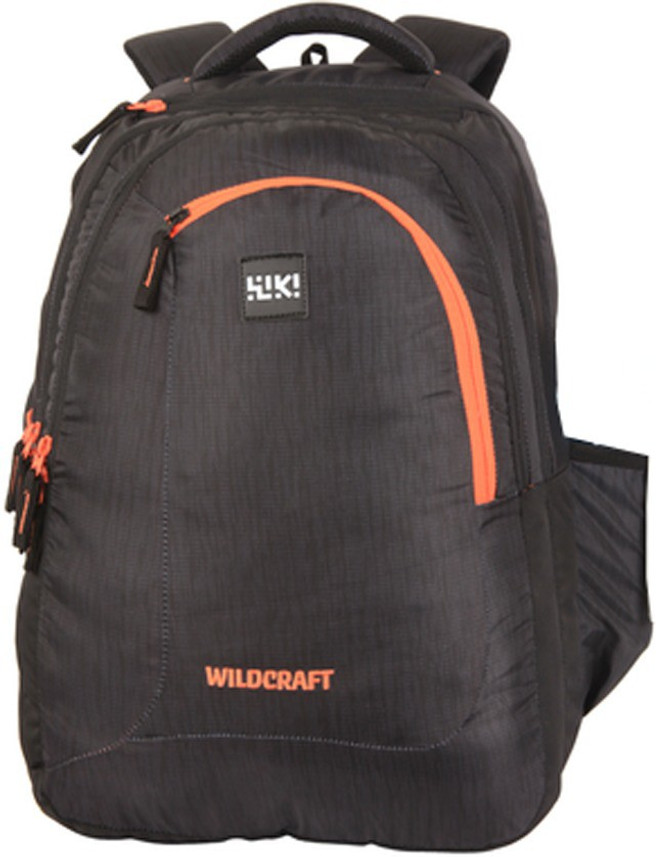 wildcraft unisex black solid backpack