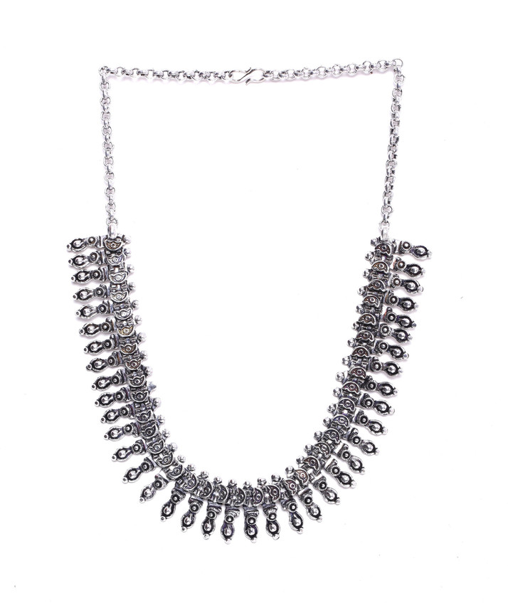 FRABJOUS Ethnic Oxidized German Silver 