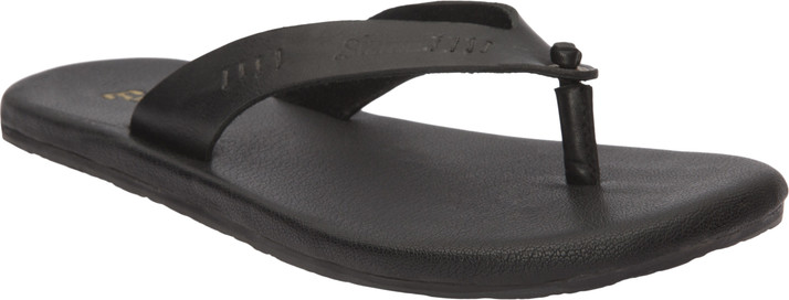 v shape leather chappal