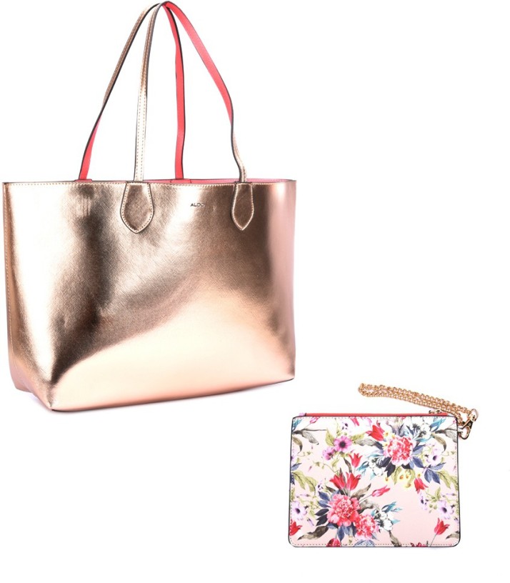 aldo rose gold bag