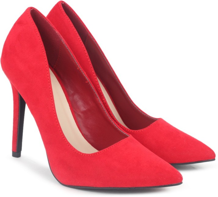 qupid red heels