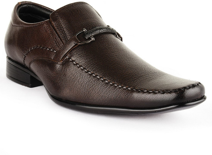 flipkart shoes leather