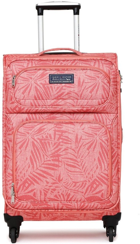 tommy hilfiger pink suitcase