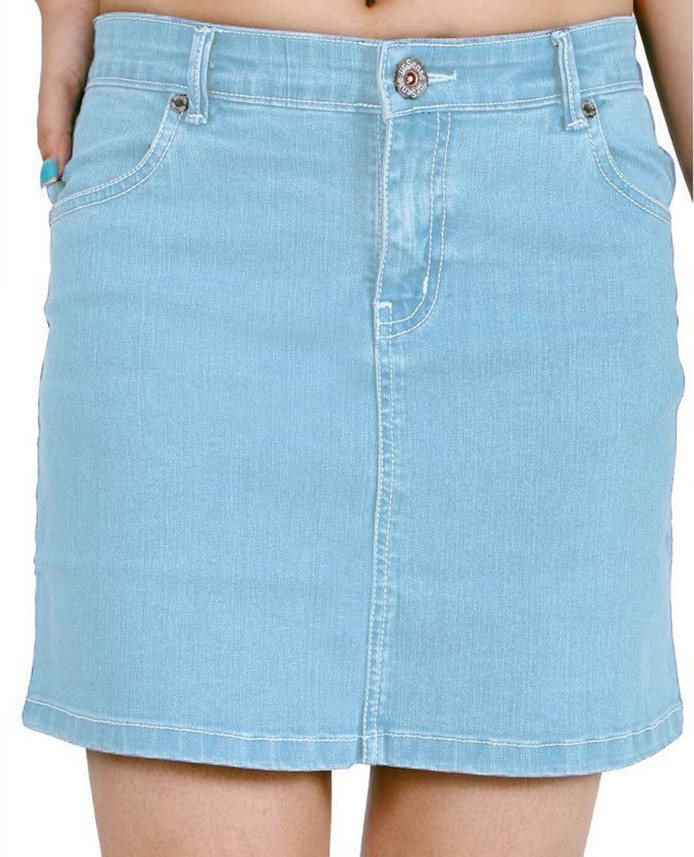 flipkart denim skirts