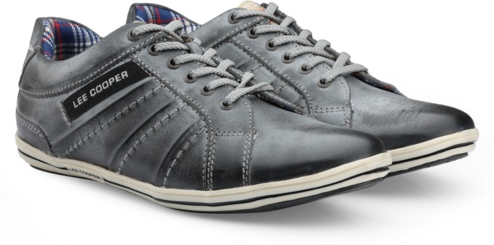 lee cooper grey shoes