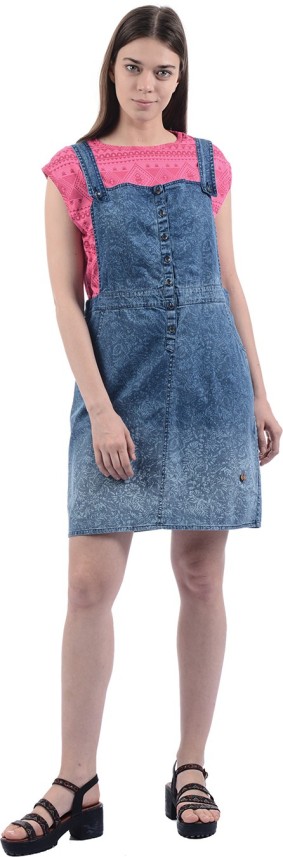 flipkart denim dress