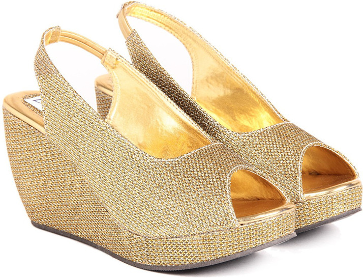 Golden wedges online clearance