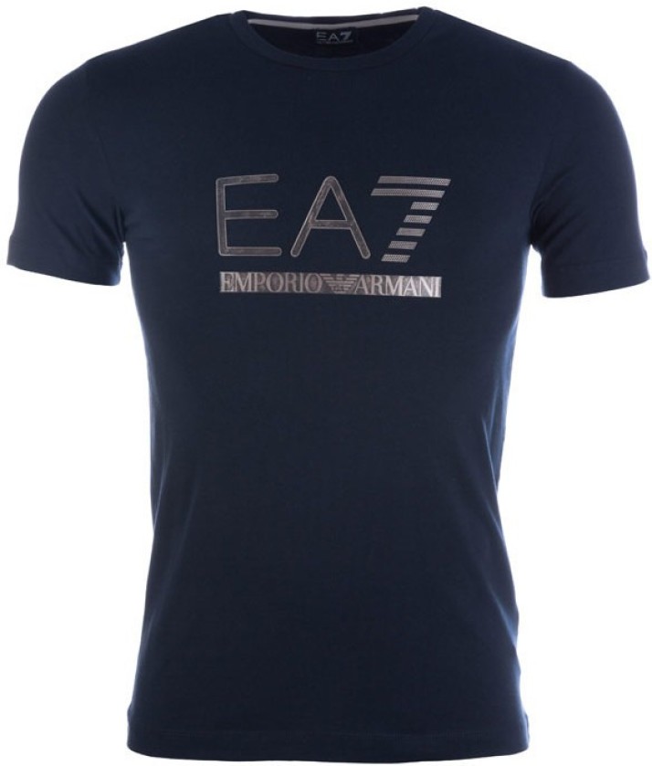 Buy Blue Emporio Armani EA7 Printed Men 