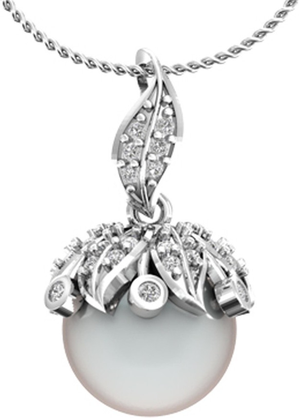Silvo Souk Rose Bud Rhodium Sterling 