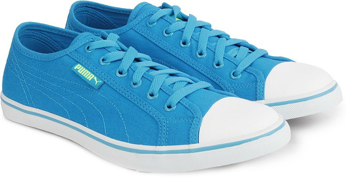 puma blue casual shoes