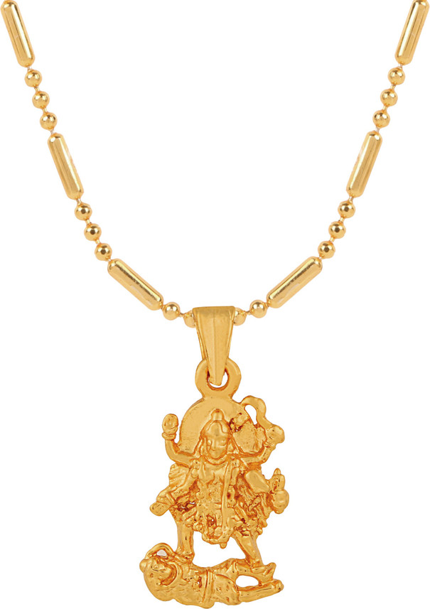 Wise Pebbles Maa Kali Gold-plated Brass 