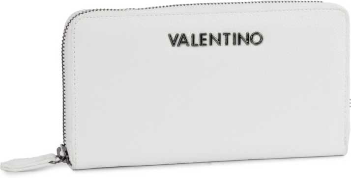 Macadam vindruer modstand MARIO VALENTINO Women Casual White Genuine Leather Wallet WHITE - Price in  India | Flipkart.com