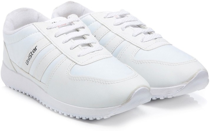 unistar white shoes