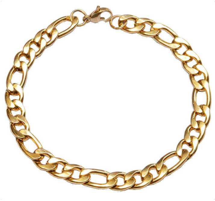Men Style Stainless Steel Gold Plated Bracelet Price In India Buy Men Style Stainless Steel Gold Plated Bracelet Online At Best Prices In India Flipkart Com
