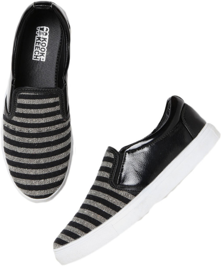 kook n keech slip on sneakers