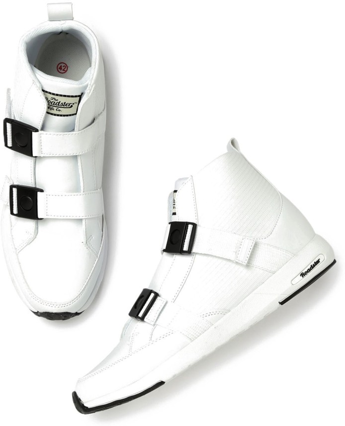 roadster white sneakers for men